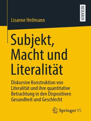 cover image of Subjekt, Macht und Literalität